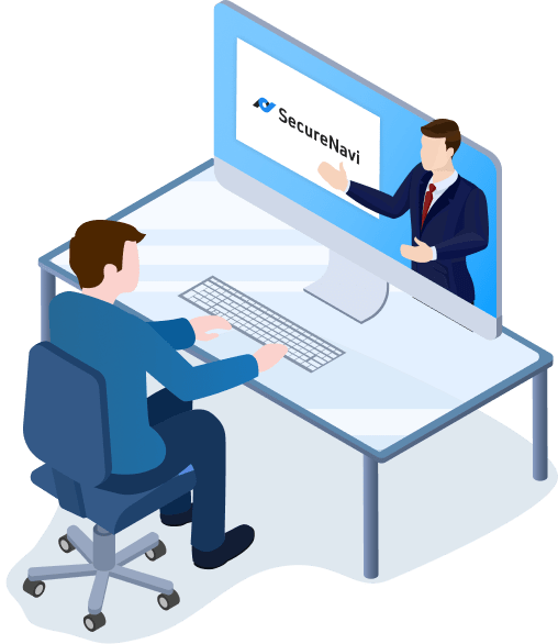 オンライン相談予約フォーム イラスト